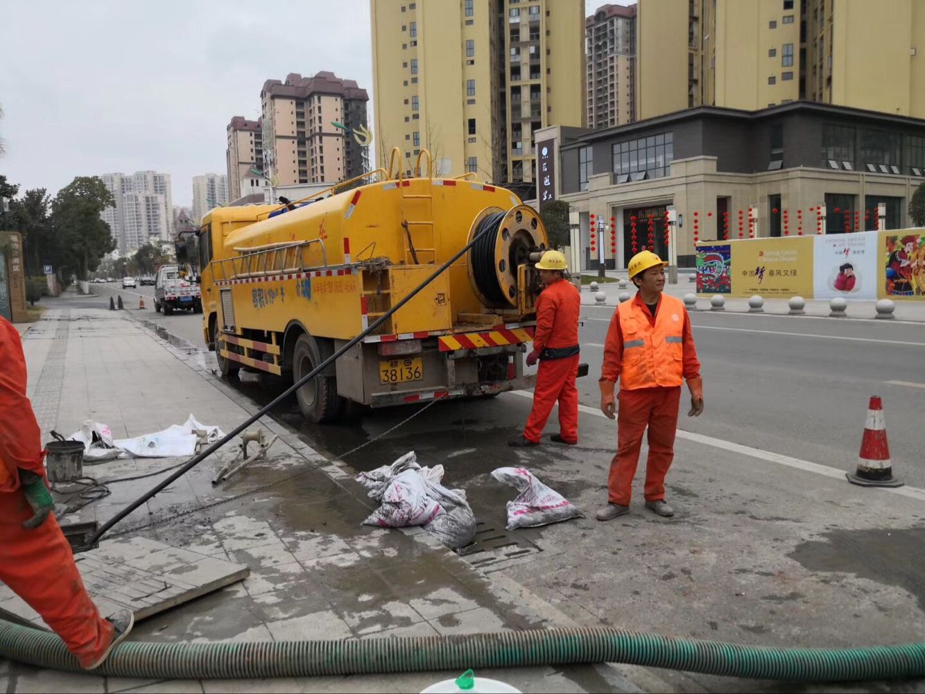 平凉排污管道清淤-管道清洗